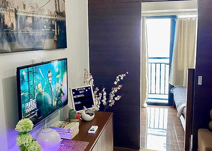 Ikigai's Alpha Makati View With Balcony Perfect For Relaxation Apartment Manila