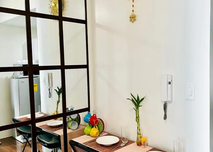 Apartment Ikigai's Alpha Makati View With Balcony Perfect For Relaxation
